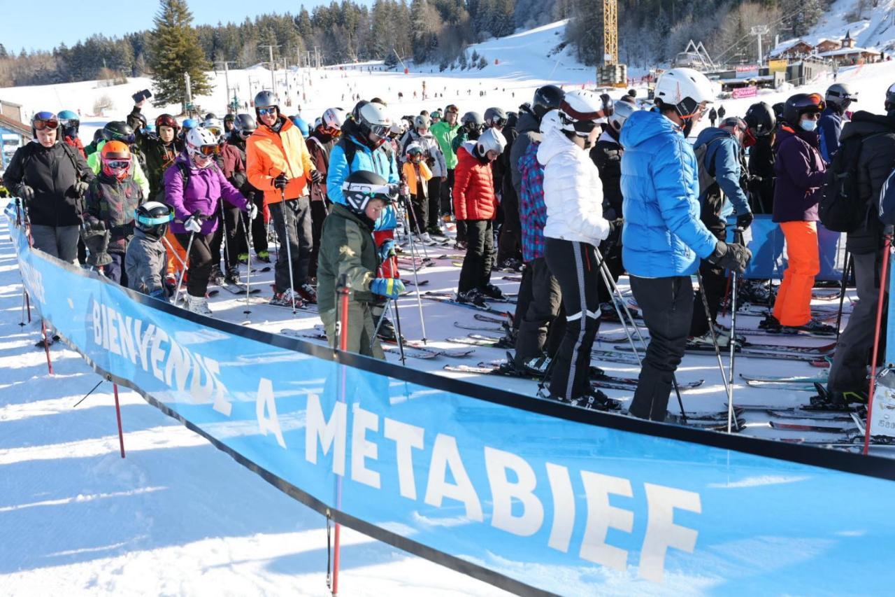 Métabief Place Royale Pour 10 A 12 Personnes A 30 Met Des Pistes De Ski Et Vtt מראה חיצוני תמונה